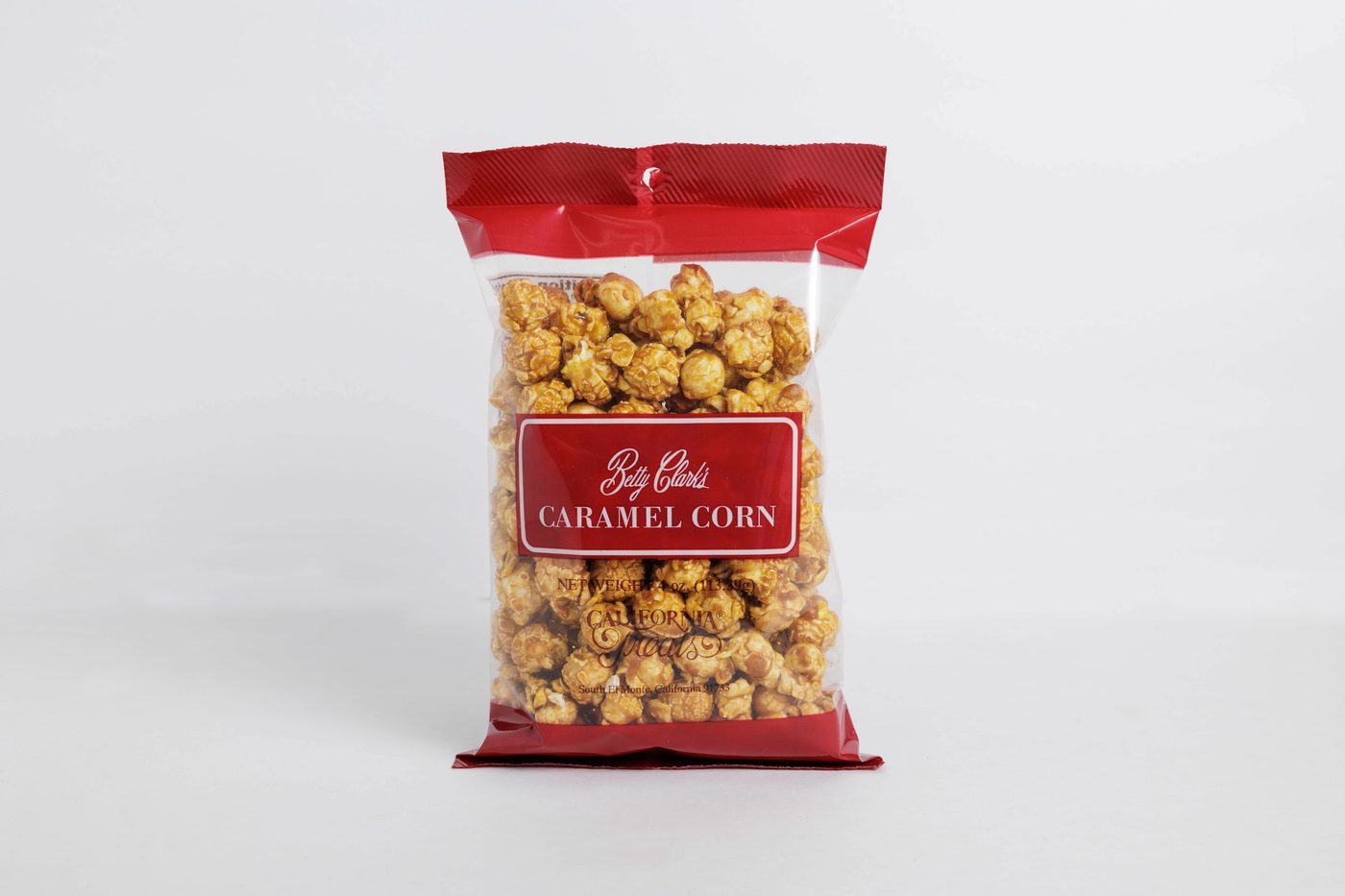 Betty Clark's Caramel Corn, 4 oz bag