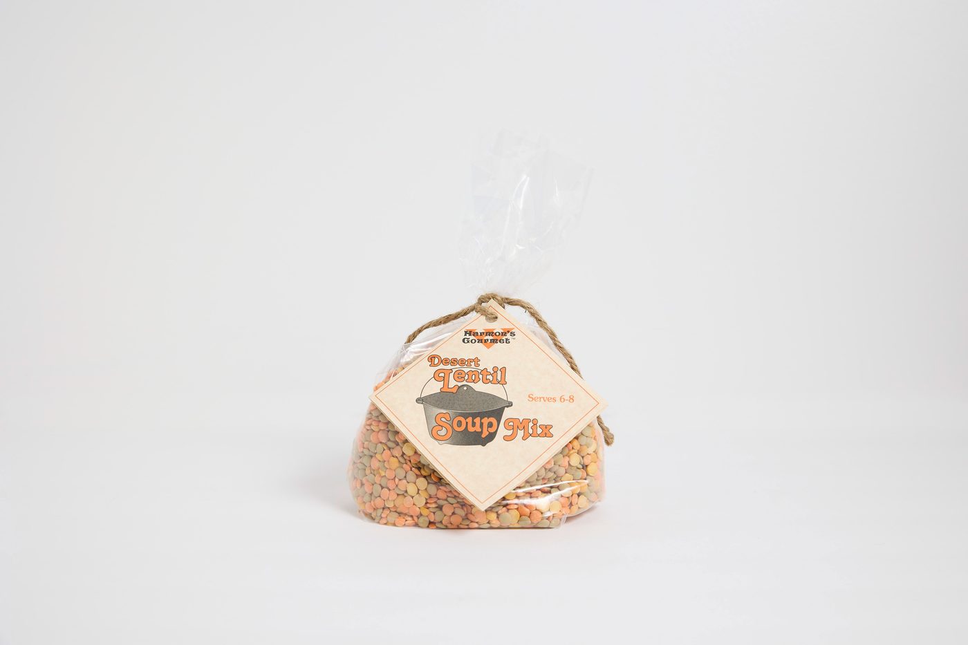 Harmon's Gourmet Desert Lentil Bean Bag Soup Mix