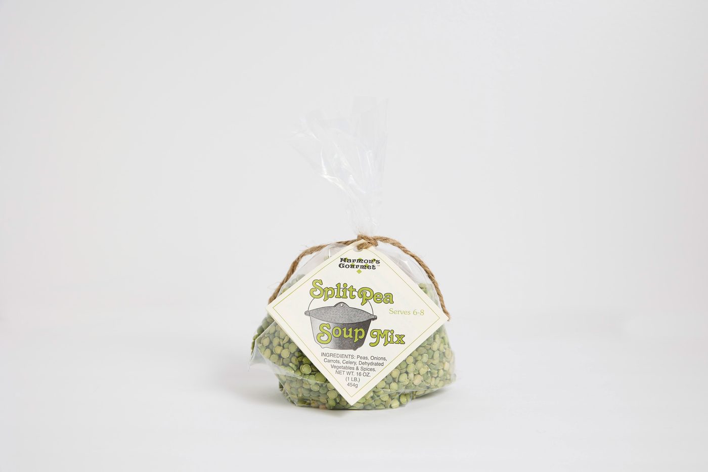 Harmon's Gourmet Split Pea Bean Bag Soup Mix