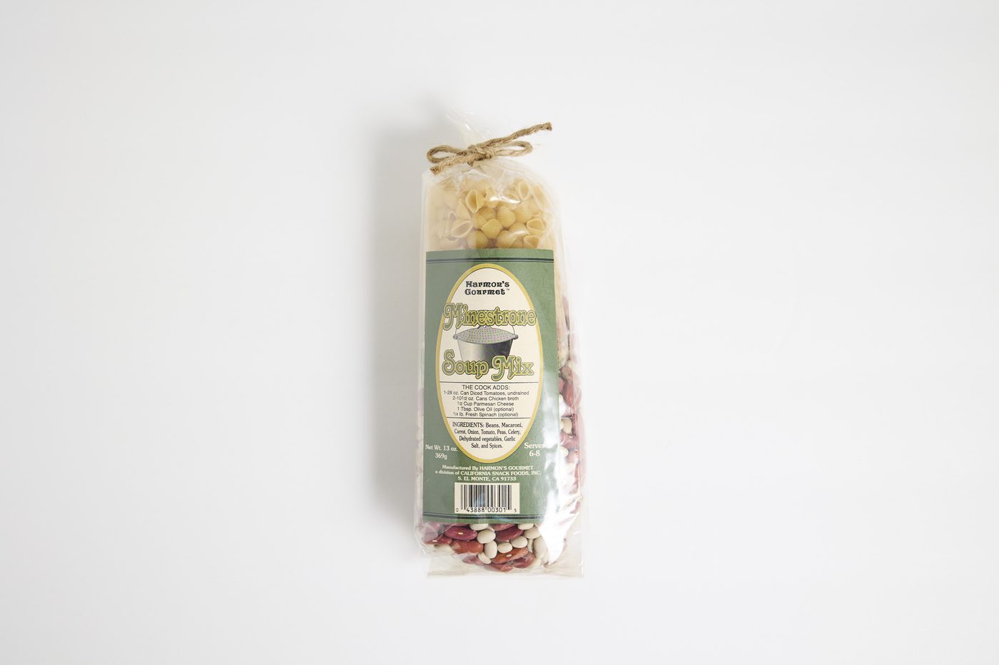 Harmon's Gourmet Minestrone Soup Mix