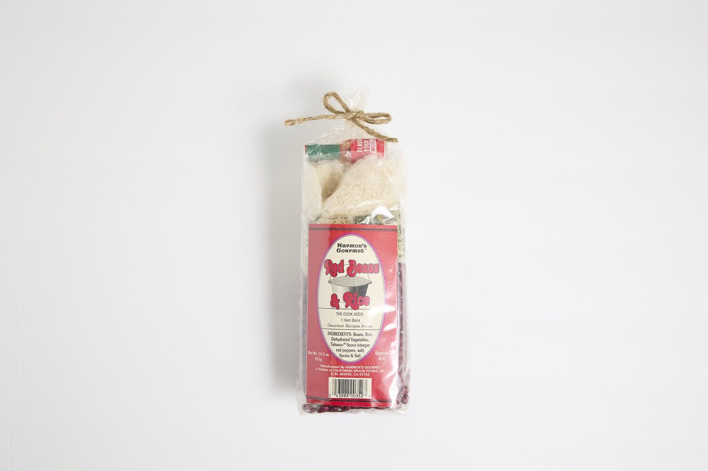 Harmon's Gourmet Red Beans and Rice mix
