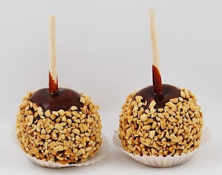 Karm'l Dapple brown caramel peanut, unwrapped