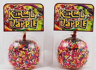 Karm'l Dapple brown caramel sprinkles, wrapped